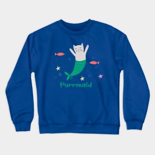 purrmaid Crewneck Sweatshirt